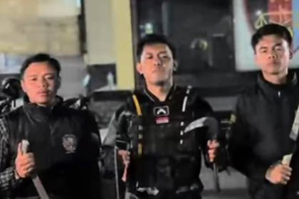 Patroli Presisi Polres Cimahi Amankan Pemuda Bersenjata Tajam